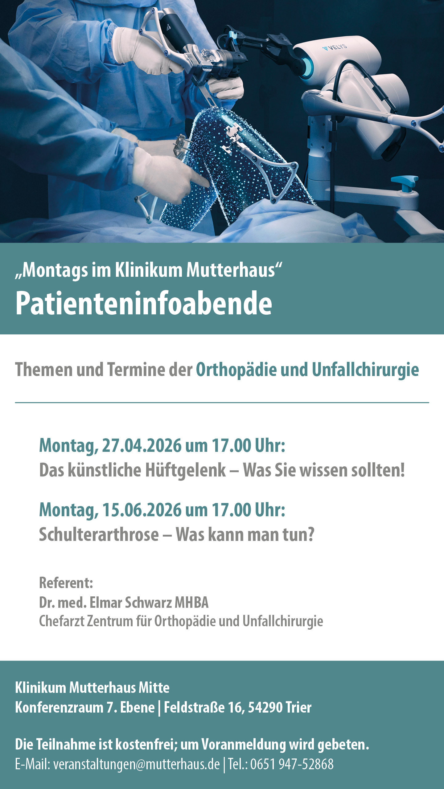 Endoprothetik Beratung Grafik